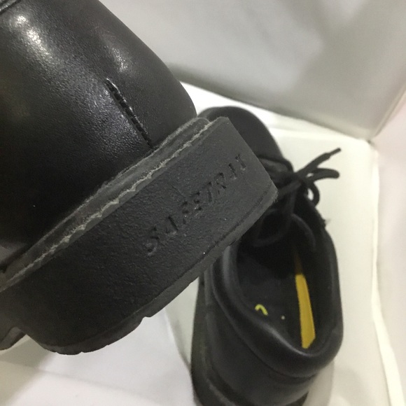 Safe trak black working shoes size 7 - Picture 6 of 8
